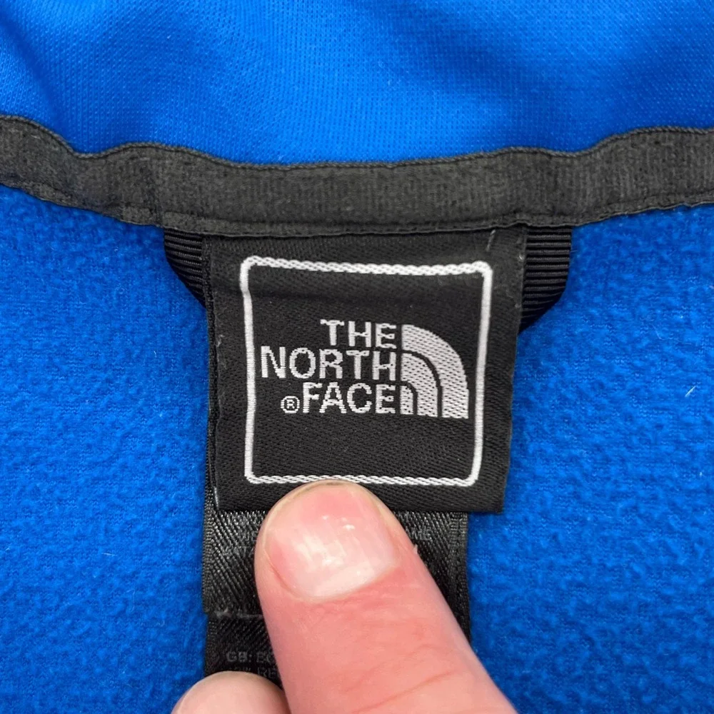 The North Face Men's Medium Blue Apex BionicFleece Jacket FlashDry Full‎ Zip